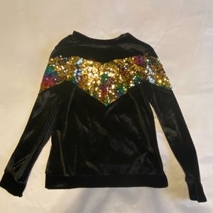 Women’s Sequins Warm-Up Suit